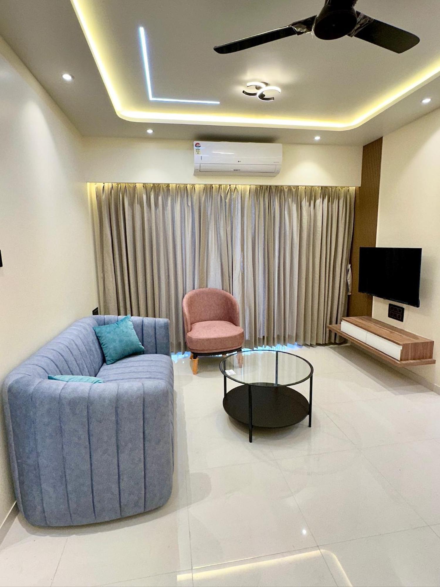 Peacock Palace 2Bhk Modern Ac Flat In Baner Pune Exteriör bild